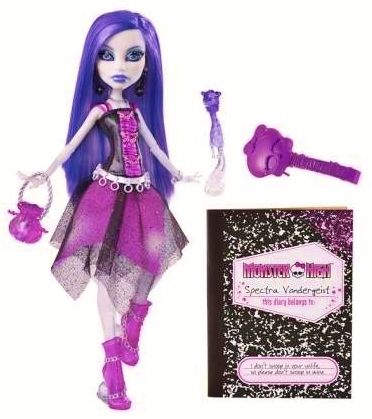 Monster High VALENTINES DAY Cupid Doll Sweet 1600 & Heart Gift Box Bag 