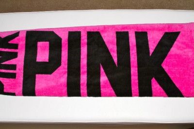 NWT VICTORIAS SECRET PINK BEACH TOWEL  ALL COLORS AVAILABLE  