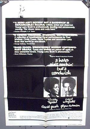 Sheet Movie Poster 1977 Paul Winfield Cicely Tyson  