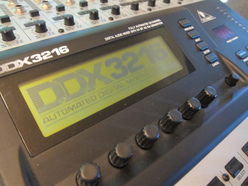   DDX3216 32 Channel Fully Automated Digital Audio Mixer TESTED  