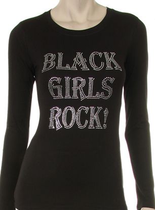 BLACK GIRLS ROCK Rhinestone Shirt  