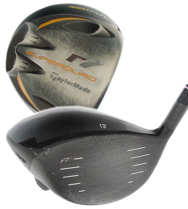 TAYLOR MADE R7 SUPERQUAD 10.5* DRIVER RE AX 65 BY FUJIKURA GRAPHITE 