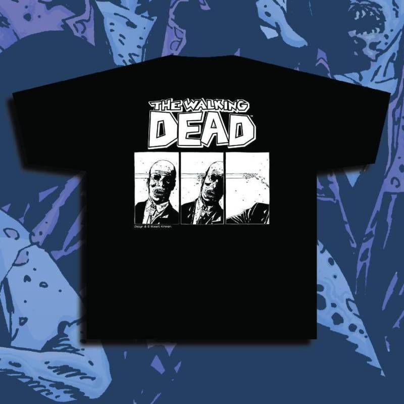The Walking Dead Head Stab Black T Shirt  