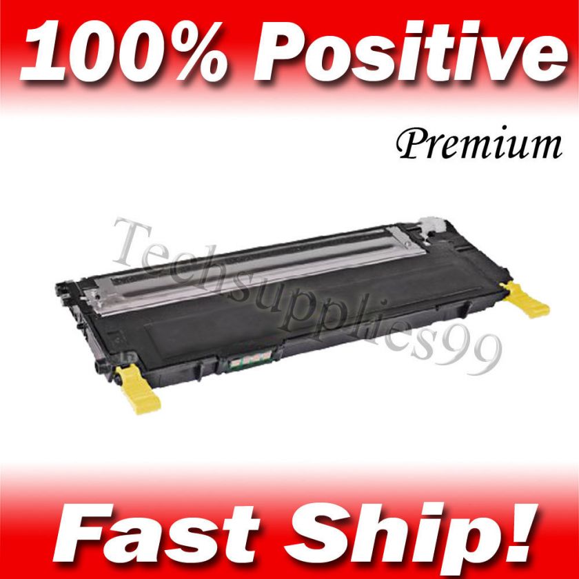 Samsung CLP325 CLP 320 CLT Y407S Yellow Toner Cartridge  