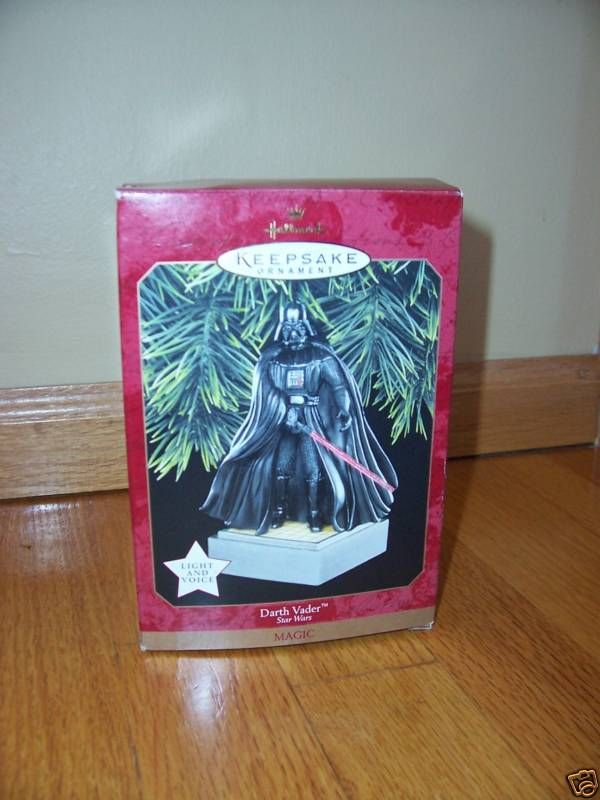 Lot 7 Hallmark STAR WARS Ornaments Darth Vader Han Solo  