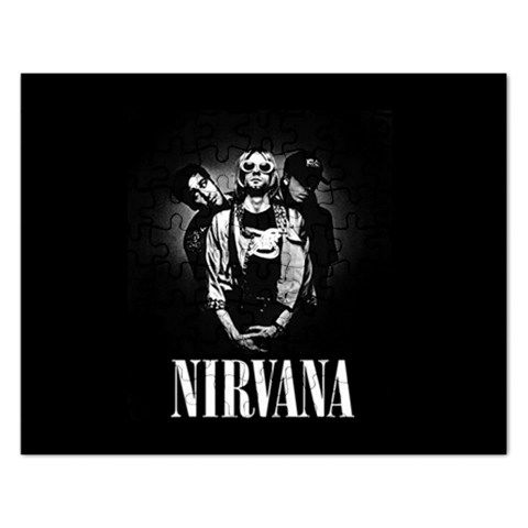 Kurt Cobain Nirvana Jigsaw Puzzle Rectangular Gift  